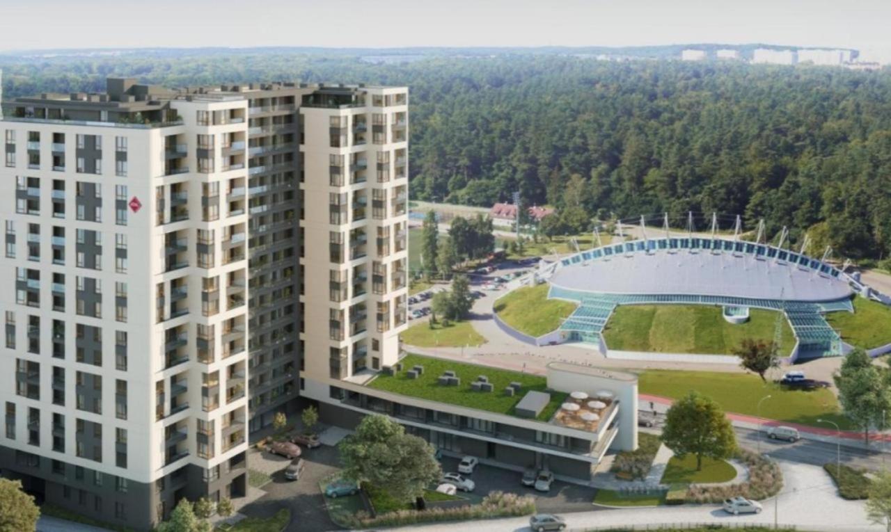 Apartamenty Bruno I Bianca W Symphony Modern Tower Gdynia 2 I 3 Pietro Exterior photo